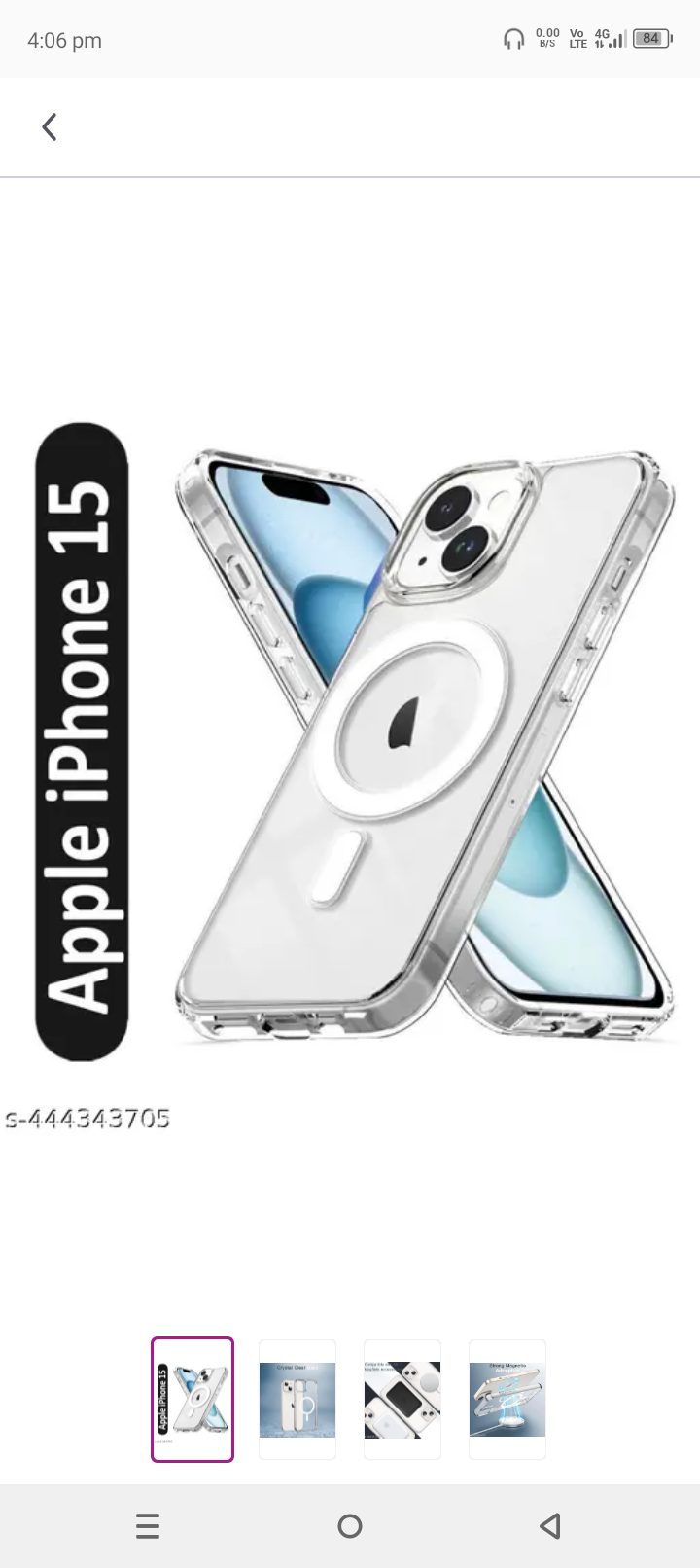 iPhone 15 back cover