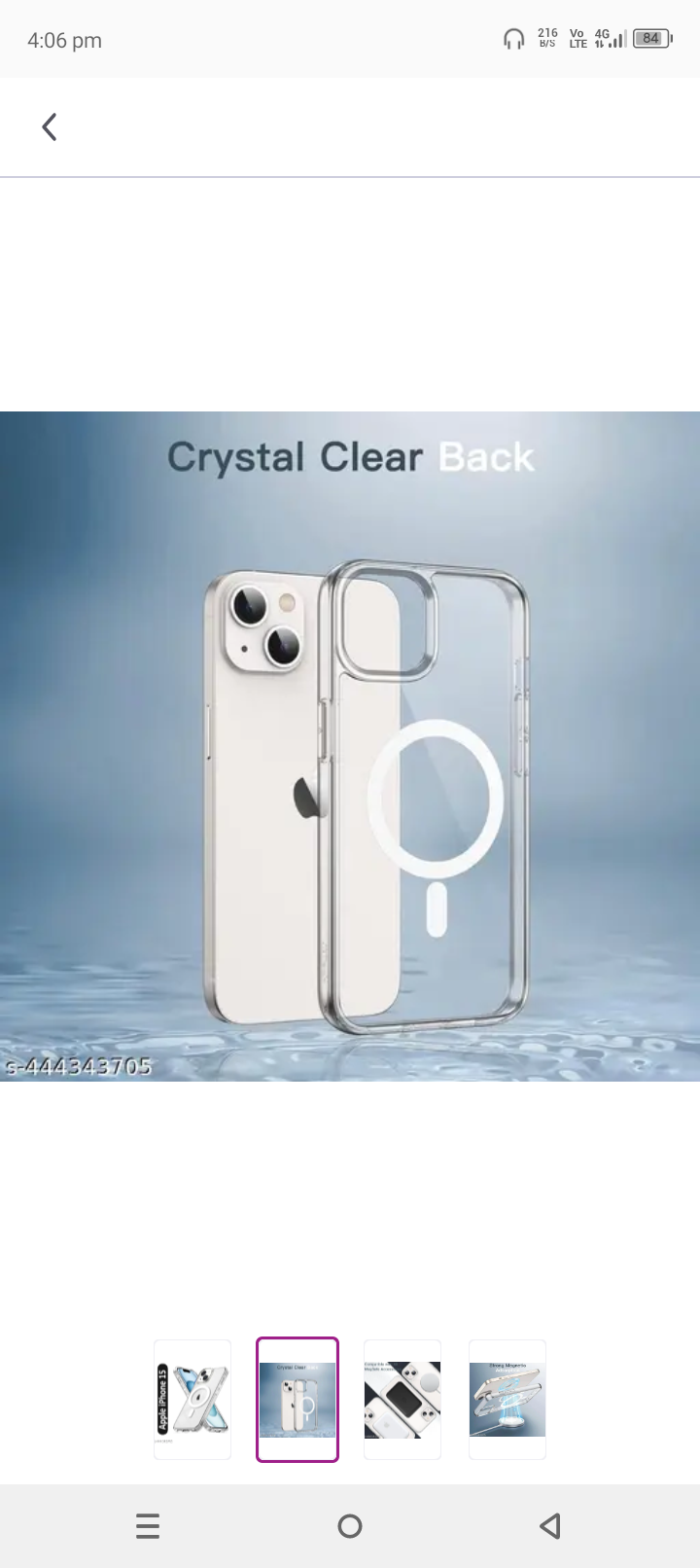 iPhone 15 back cover